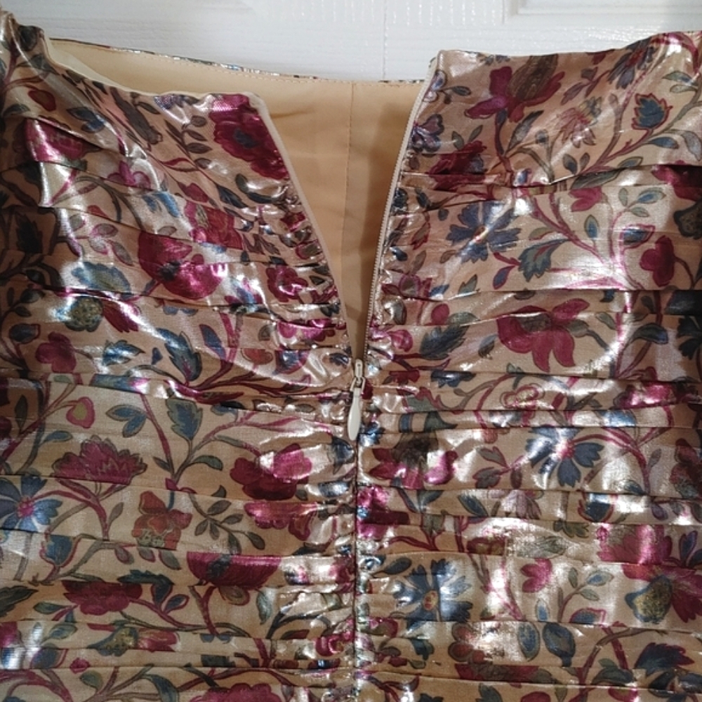 RHODE Suzette Cream Vichy Rose Mini Dress - Picture 7 of 16